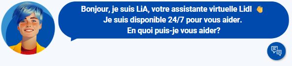 Assistance pour un article Lidl